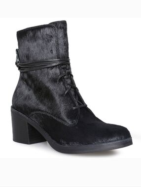 UGG Oriana Exotic Black Calf Hair Boots Size 9